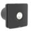 Sensio  100mm Axial Bathroom Shower Extractor Fan Kit With LED Light  Black 240V