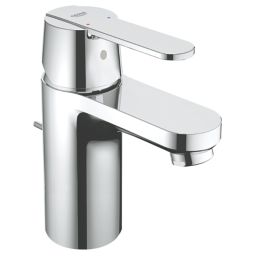 Refurb Grohe Get Chrome 139mm Cloakroom Lever Mono Basin Mixer Tap  With Pop-Up Waste