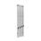 Reina 1200mm x 260mm 879BTU Chrome Flat Designer Towel Radiator