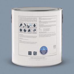LickPro 2.5Ltr Blue 17 Satin Water-Based Trim Paint