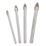 Titan  Tile & Glass Drill Bits 4 Piece Set