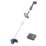 Refurb Erbauer  EGT18-Li 18V 1 x 5.0Ah Li-Ion EXT Brushless Cordless Grass Trimmer