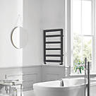 Towelrads Kensington Designer Towel Radiator 900mm x 530mm Black 1144BTU