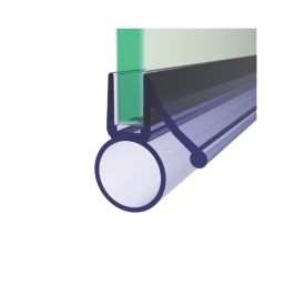 ETAL Neo Bath Screen Bubble Seal Clear 1500mm - Screwfix