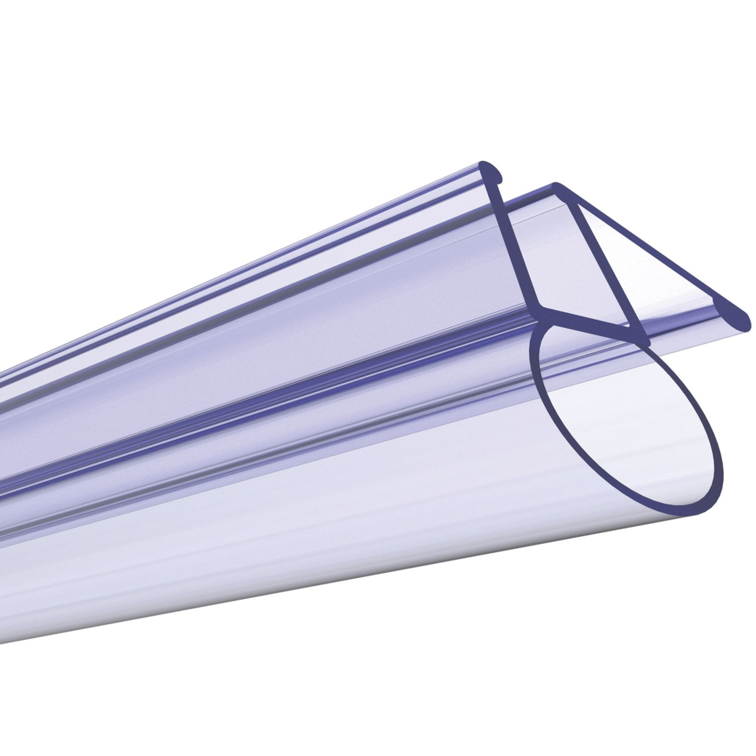 ETAL Neo Bath Screen Bubble Seal Clear 1500mm (258YU)