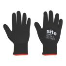 Site  Thermal Nitrile Gloves Black Small