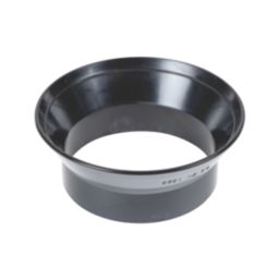 FloPlast  Solvent Weld Weathering Collar Black 110mm
