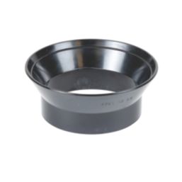 FloPlast  Solvent Weld Weathering Collar Black 110mm