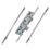 ERA   Stainless Steel Euro Profile Replacement Door Multi-Point Lock Kit 53mm Case - 35mm Backset