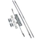 ERA   Stainless Steel Euro Profile Replacement Door Multi-Point Lock Kit 53mm Case - 35mm Backset