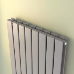 Flomasta  1800mm x 608mm 6298BTU Anthracite Vertical Designer Radiator