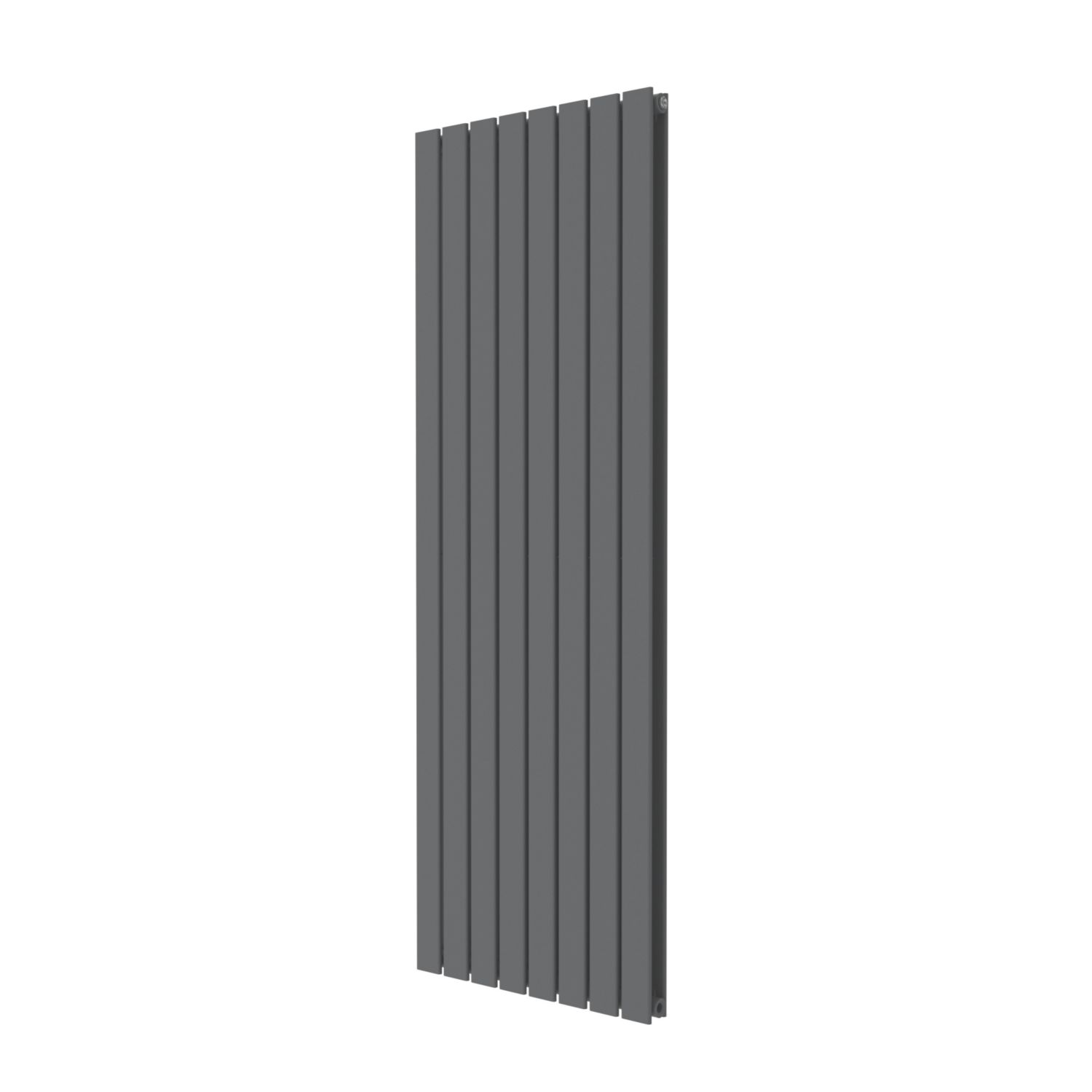 Flomasta 1800mm x 608mm 6298BTU Anthracite Vertical Designer Radiator (259CE)