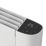 2000W Electric Dry WiFi Radiator 580mm x 800mm White 6824BTU