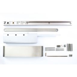 Rutland TS.11205 Fire Rated Cam-Action Overhead Door Closer Polished Chrome
