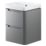 Wall-Hung Vanity Unit & Basin Matt Grey 500mm x 460mm x 662mm