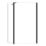 Triton Neo  Frameless Showerwall & Swivel Panel Black 1000mm x 2000mm