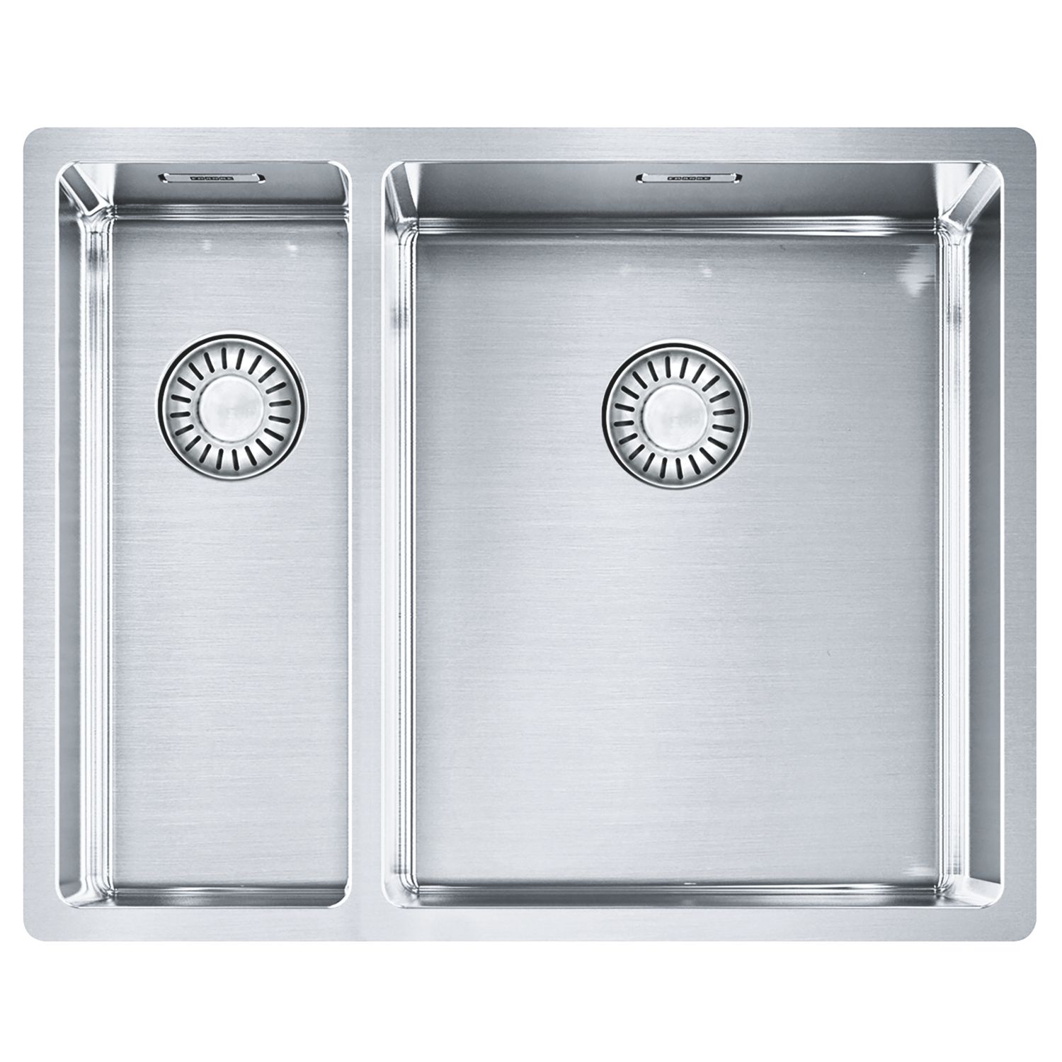Franke Bari 1.5 Bowl Stainless Steel Kitchen Sink 560mm x 200mm (259VV)