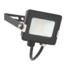 Saxby Salde Outdoor LED Floodlight Matt Black 10W 650lm