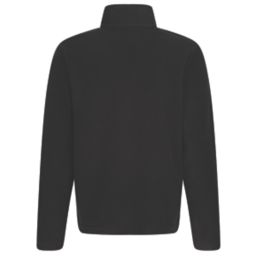 Regatta Micro Zip Neck Fleece Black 2X Large 47" Chest