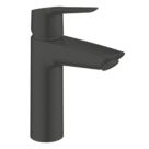 Grohe Start Matt Black 192mm Standard Lever Mono Basin Mixer Tap  With Clicker Waste