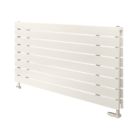 Ximax Oceanus Duplex Deluxe 595mm x 1200mm 3758BTU White Horizontal Designer Radiator