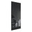 Spacepro Classic 4-Door Framed Glass Sliding Wardrobe Doors Black Frame Black Panel 2978mm x 2260mm