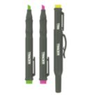 TRACER  Thick Tip Mixed Colours Non-Permanent Marker 3 Piece Set