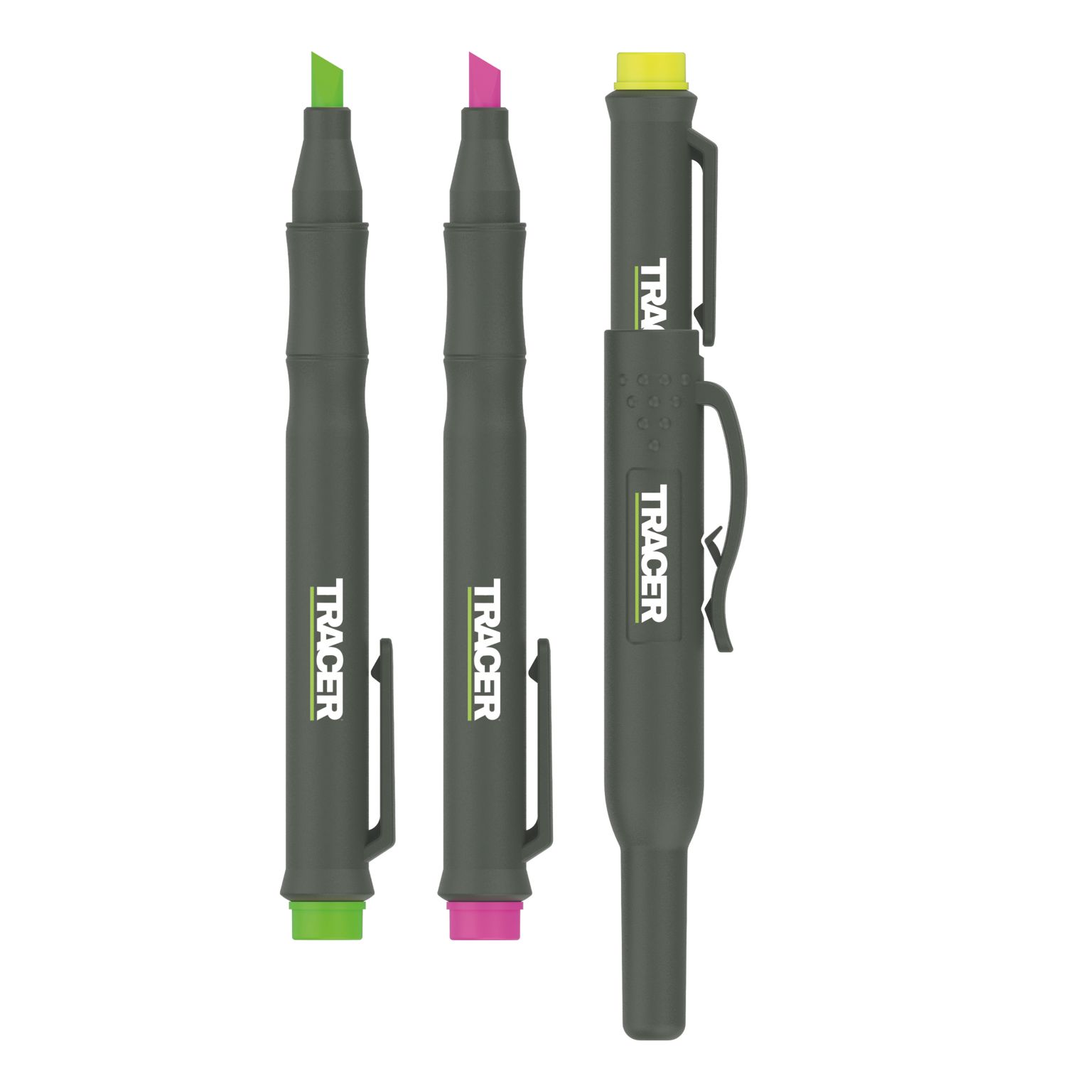 TRACER Thick Tip Mixed Colours Non-Permanent Marker 3 Piece Set (260AY)