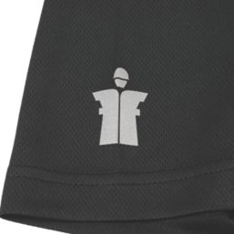 Scruffs Tech Short Sleeve T-Shirt Black X Large 45-48" Chest
