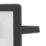 LAP Weyburn Outdoor LED Floodlight Black 100W 14,800lm