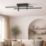 Eglo Trepiliano LED Ceiling Light Black 20W 2500lm