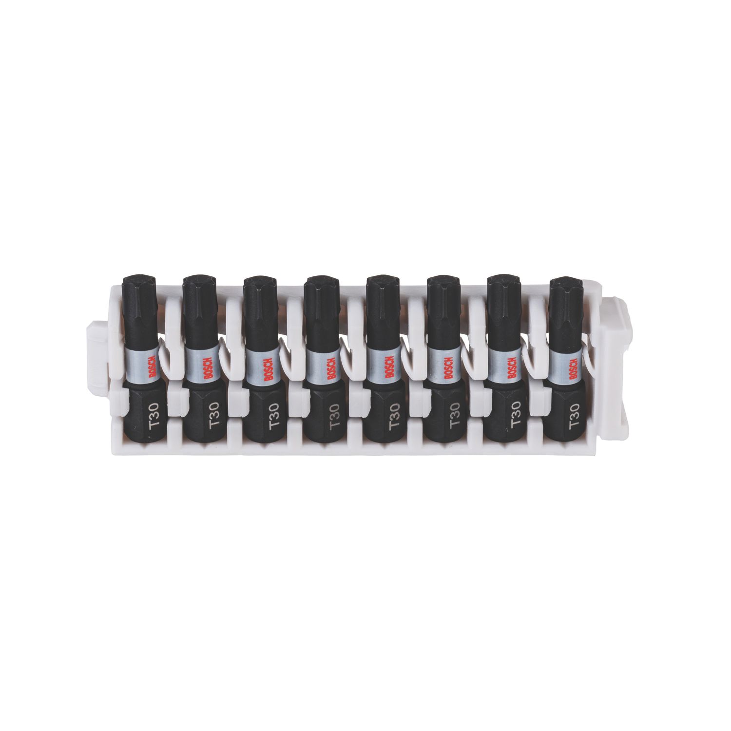 Bosch 1/4" 25mm Hex Shank TX30 Impact Control Screwdriver Bits 8 Piece Set (260FW)