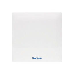 Vent-Axia 446659B 100mm (4") Axial Bathroom Extractor Fan with Timer White 240V