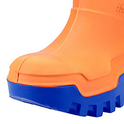 Dunlop Purofort Thermo+   Safety Wellies Orange Size 12