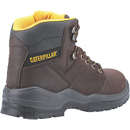 CAT Striver    Safety Boots Brown Size 5