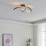 Eglo Calarossa-Z RGBW LED Smart Ceiling Light Black 22W 2500lm