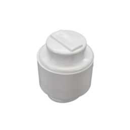 FloPlast FloFit+ Plastic Push-Fit Stop Ends 15mm 2 Pack