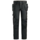Snickers 6271 Full Stretch Work Trousers Black 39" W 32" L