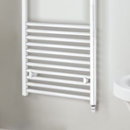 Towelrads 691mm x 450mm 512BTU White Flat Electric Towel Radiator