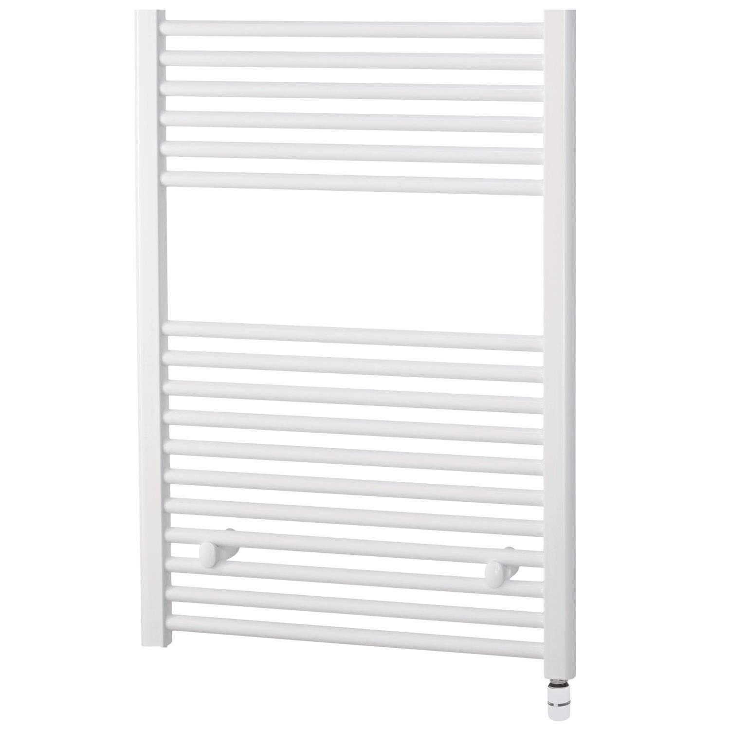 Towelrads 691mm x 450mm 512BTU White Flat Electric Towel Radiator (260RY)