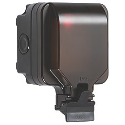 Knightsbridge  IP66 13A Weatherproof Outdoor Switched Fused Spur with LED