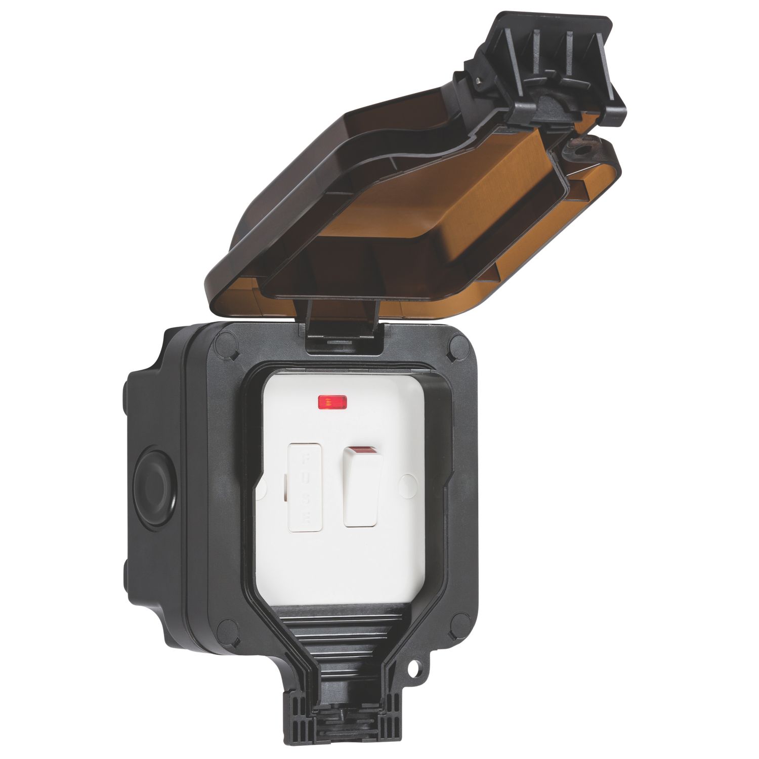 Knightsbridge IP66 13A Weatherproof Outdoor Switched Fused Spur with LED (260VF)