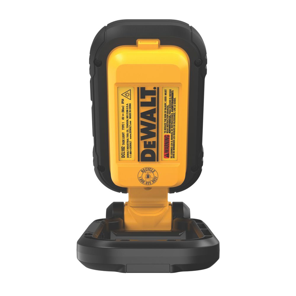 DEWALT DCL182-XJ Rechargeable LED Work Light 1000lm - Screwfix