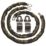 Burg-Wachter Hardened Steel Heavy Duty Security Kit: 2 x Chain, 2 x Lock & 2 x Ground Anchor 2m x 12mm