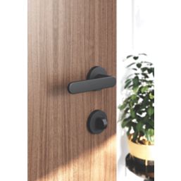 Smith & Locke Maugan Door Handle Pair Matt Black