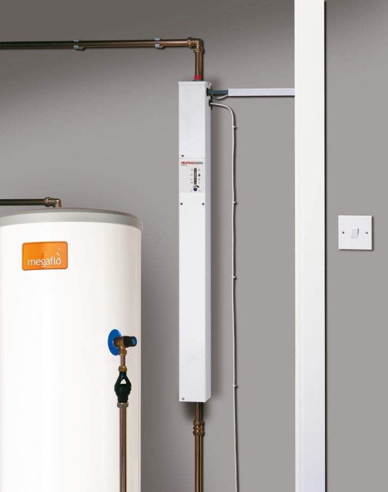 Heatrae Sadia Amptec C900 9kW Electric Heat Only Flow Boiler - Screwfix