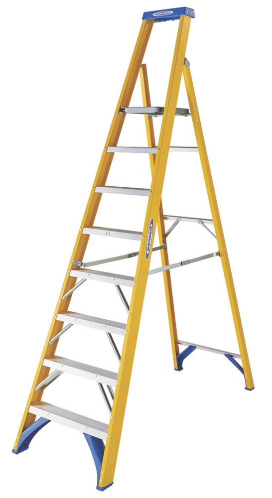 8 tread step store ladder argos