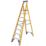 Werner Fibreglass 2.48m 8 Step Platform Step Ladder