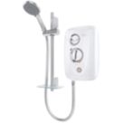 Triton T80 Easi-Fit+ White/Chrome 10.5kW Thermostatic Electric Shower