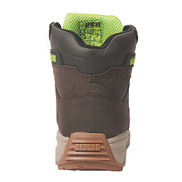 Apache Moose Jaw    Safety Boots Brown Size 12